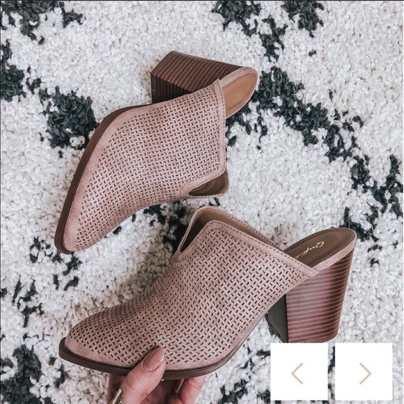 Qupid Shoes - Qupid heeled mules